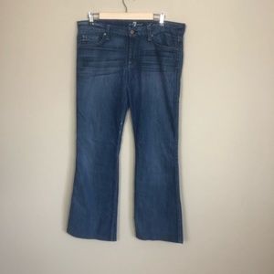 7 For All Mankind “A Pocket” Dark Wash Denim Jeans